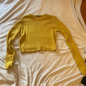 Brandy Melville yellow sweater